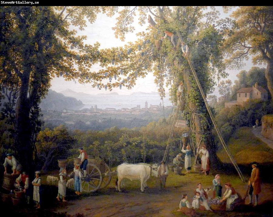 Jacob Philipp Hackert Vendanges dautrefois ou Lautomne